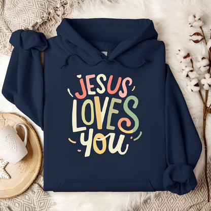 Jesus Loves You 04 Hoodie