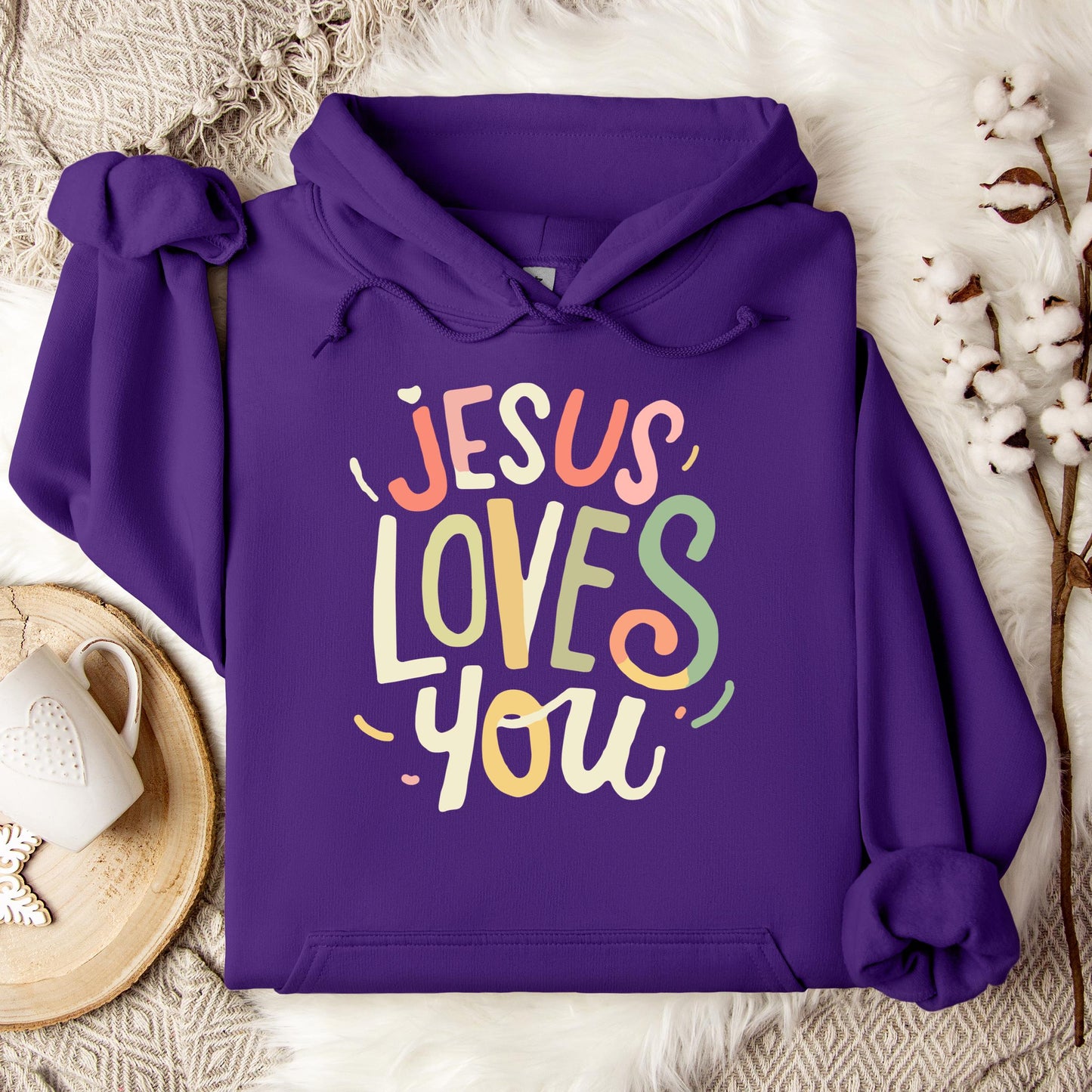 Jesus Loves You 04 Hoodie