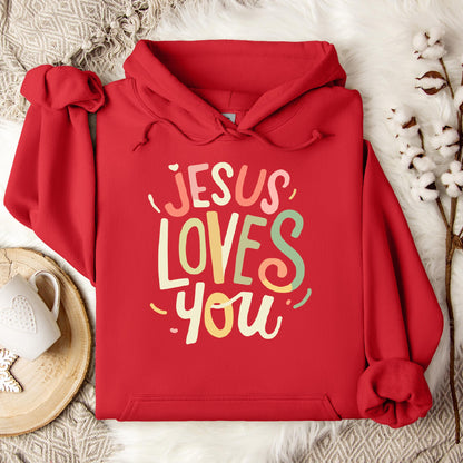 Jesus Loves You 04 Hoodie