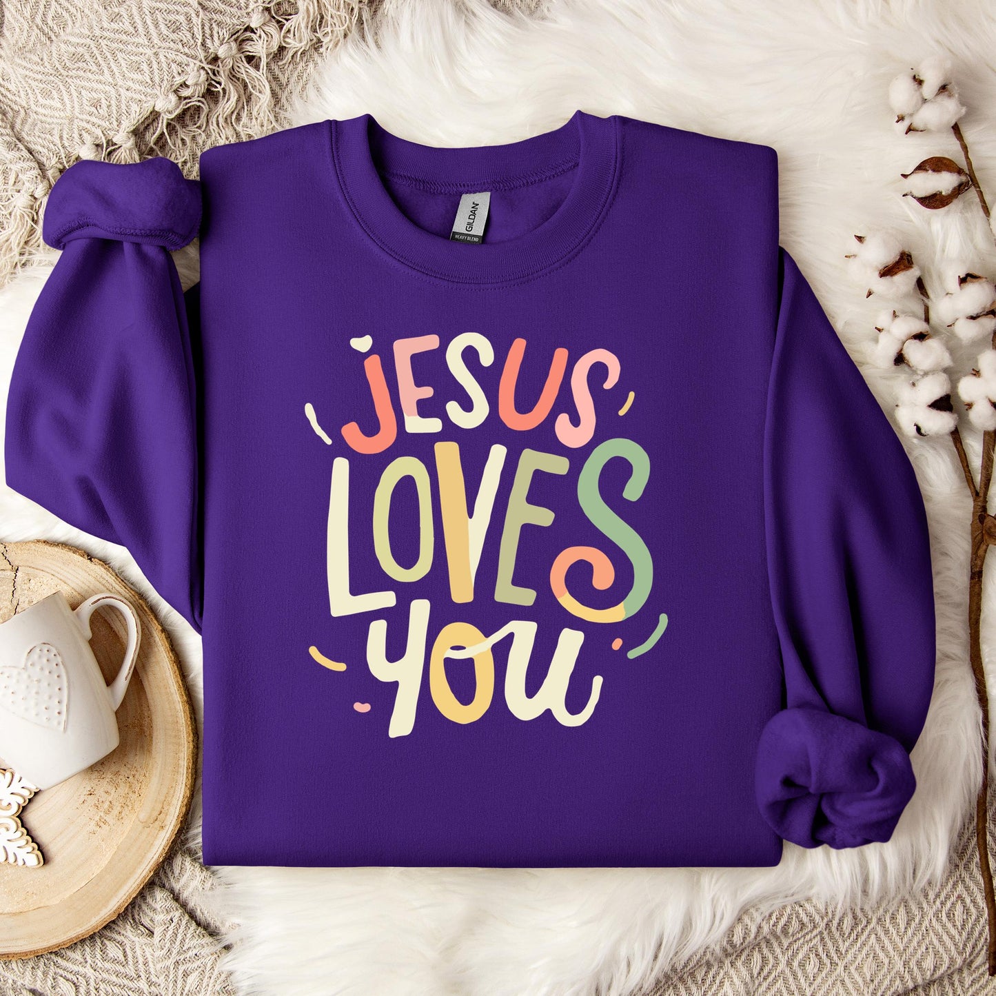 Jesus Loves You 04 Sweatshirt