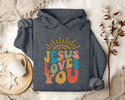 Jesus Loves You 2 Hoodie