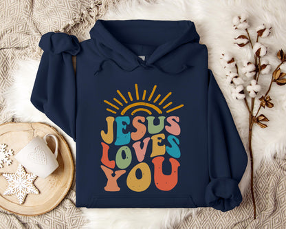 Jesus Loves You 2 Hoodie