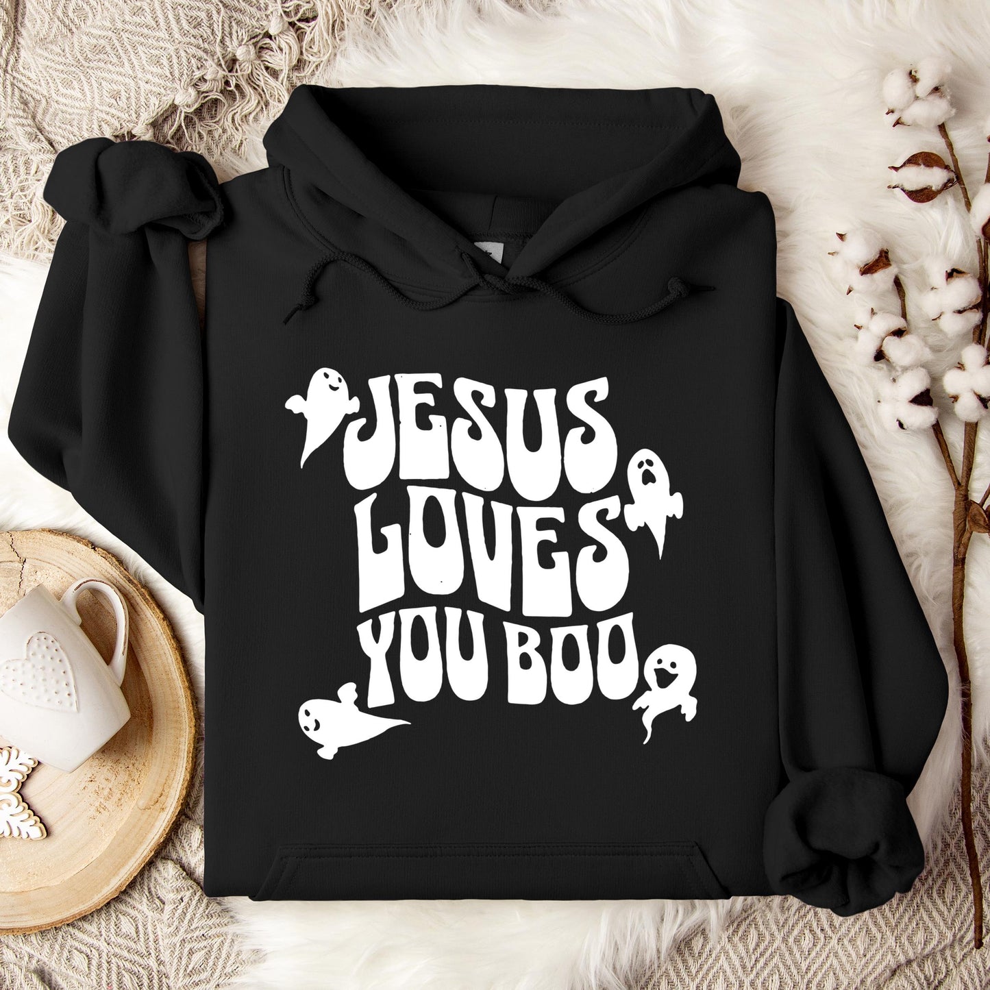 Jesus Loves You Boo Hoodie