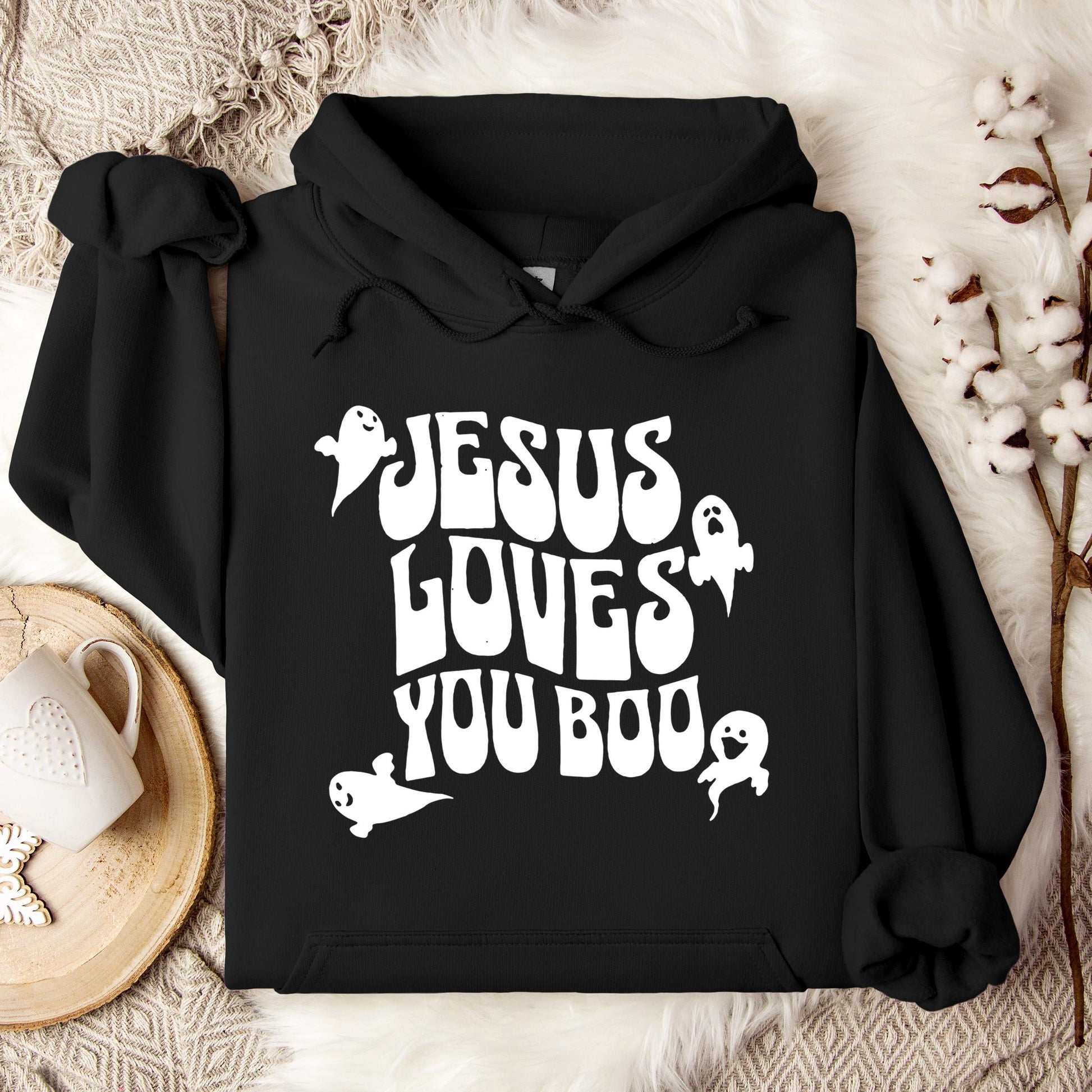 Jesus Loves You Boo Hoodie