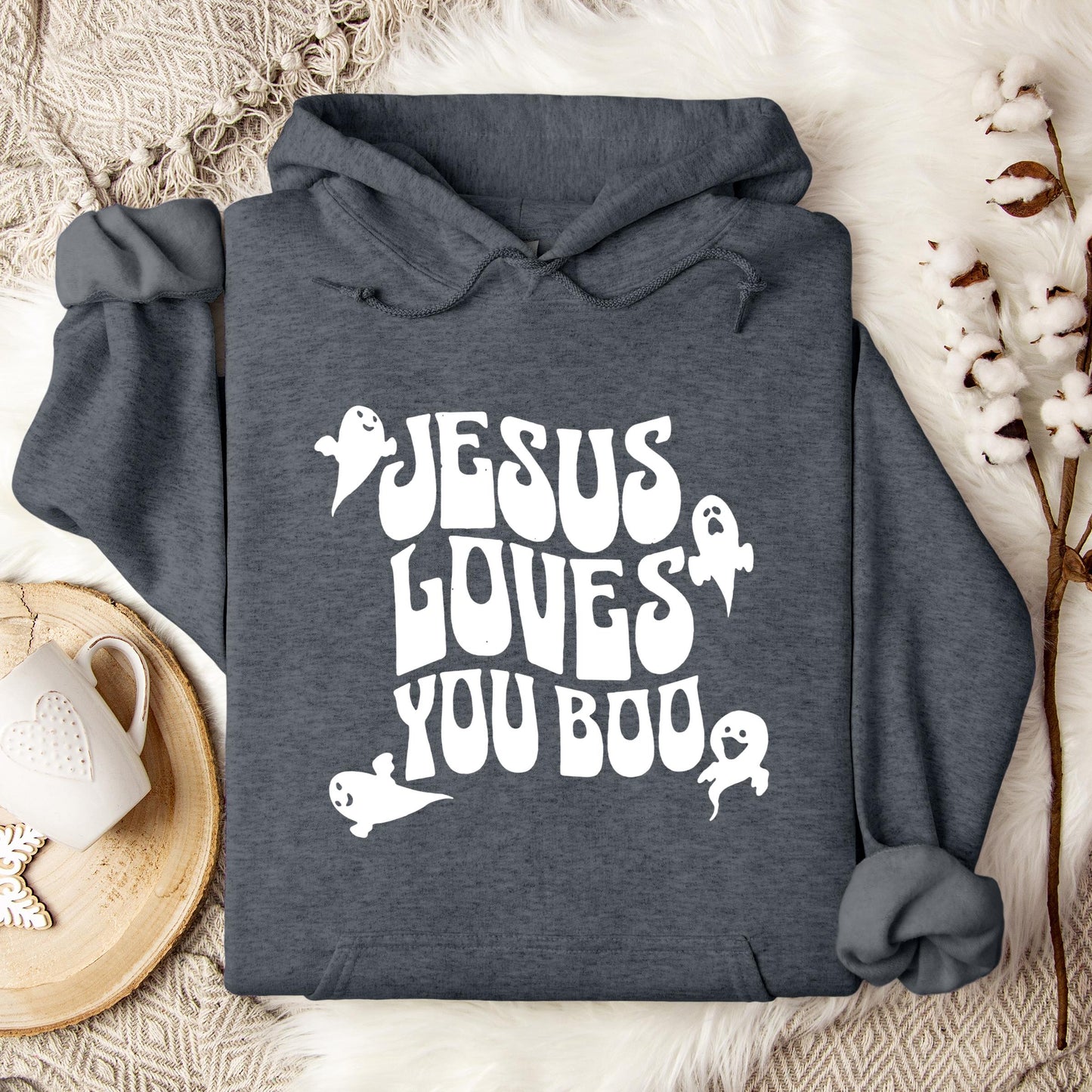 Jesus Loves You Boo Hoodie