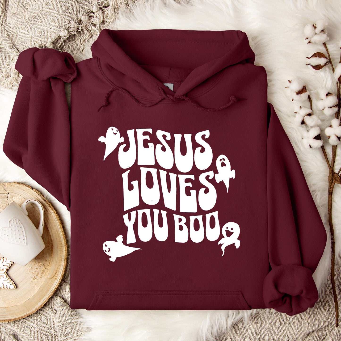 Jesus Loves You Boo Hoodie