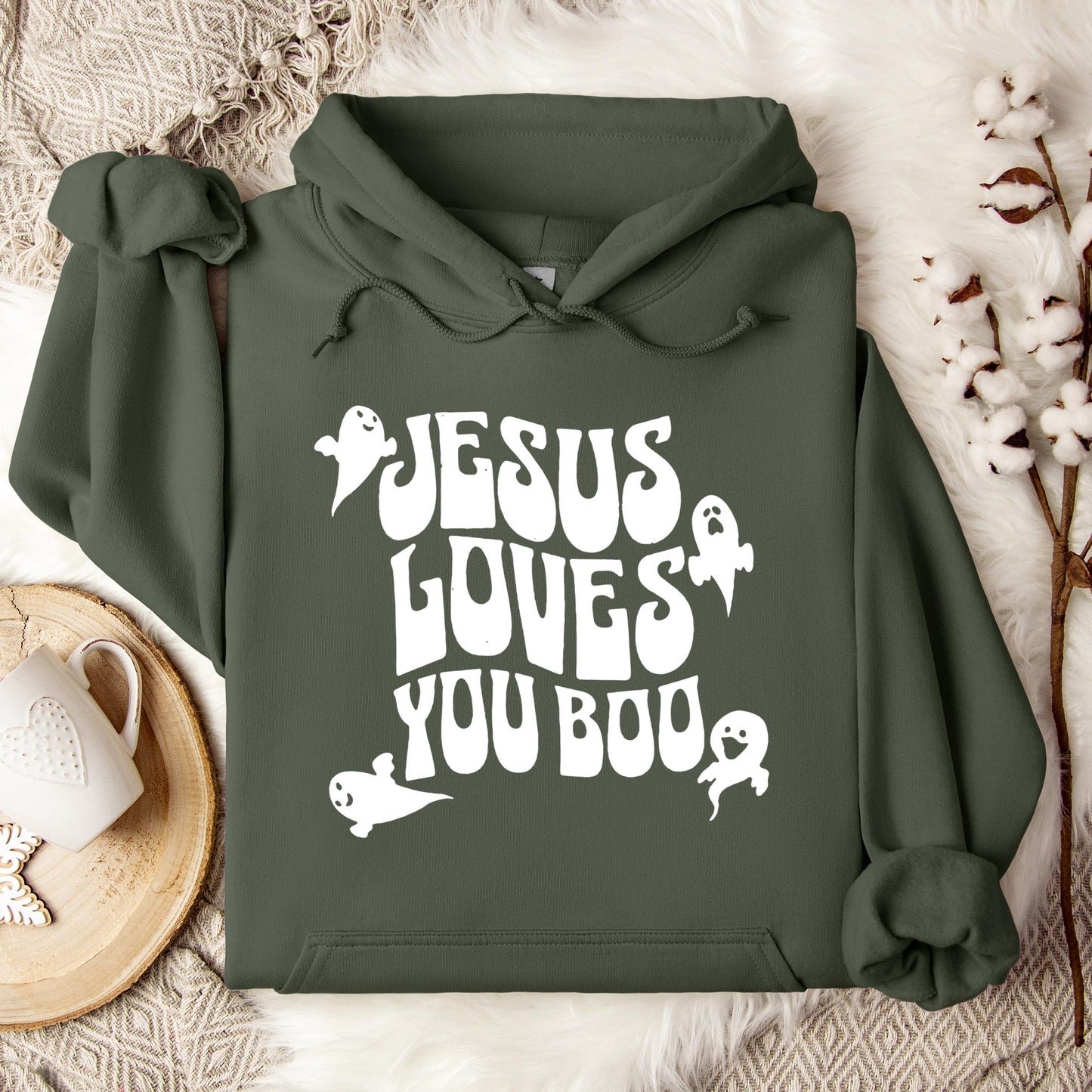 Jesus Loves You Boo Hoodie