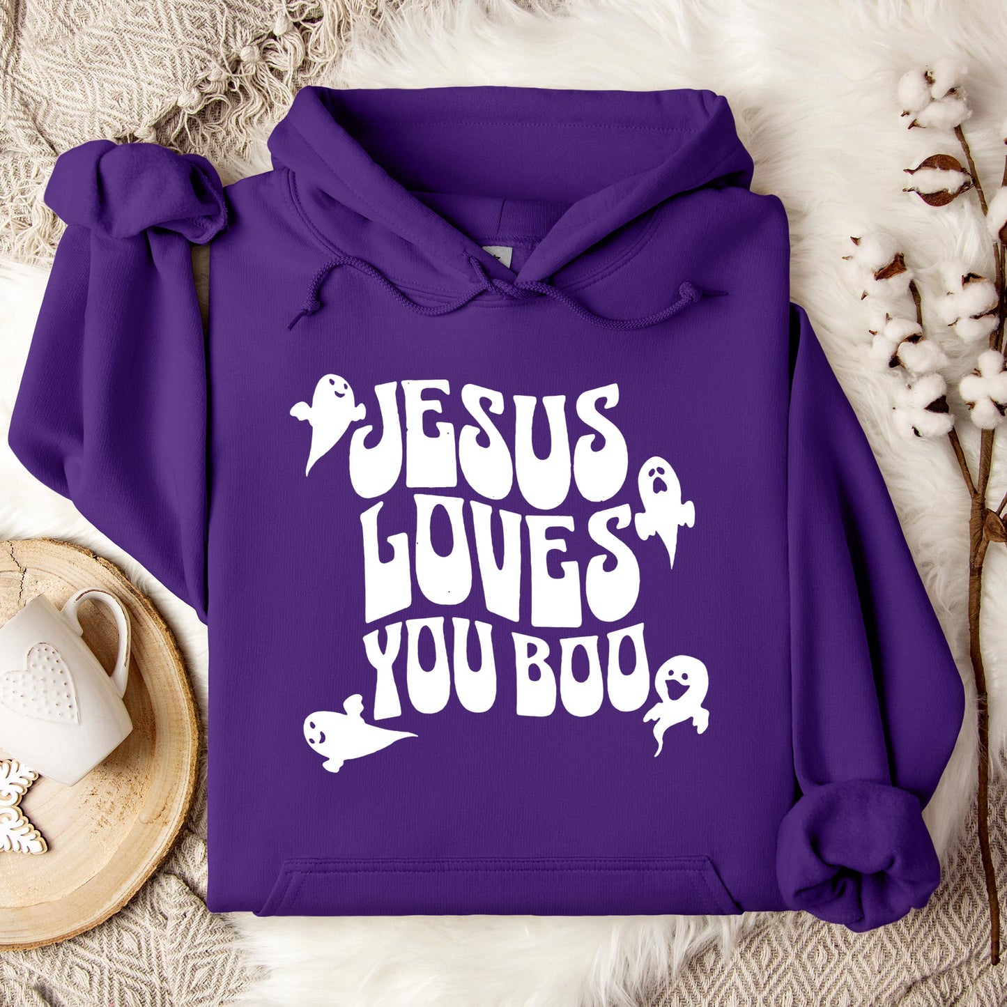 Jesus Loves You Boo Hoodie