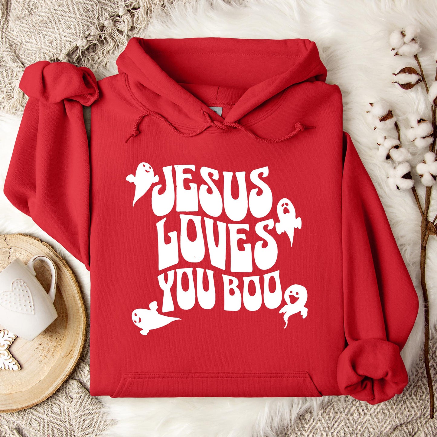 Jesus Loves You Boo Hoodie