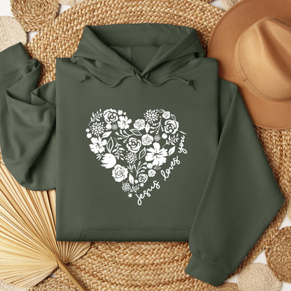 Jesus Loves You Floral