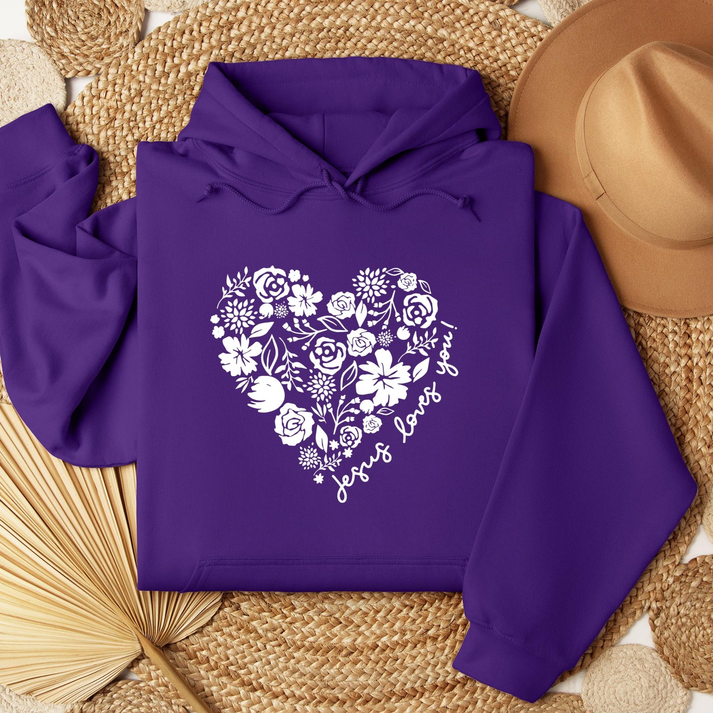 Jesus Loves You Floral