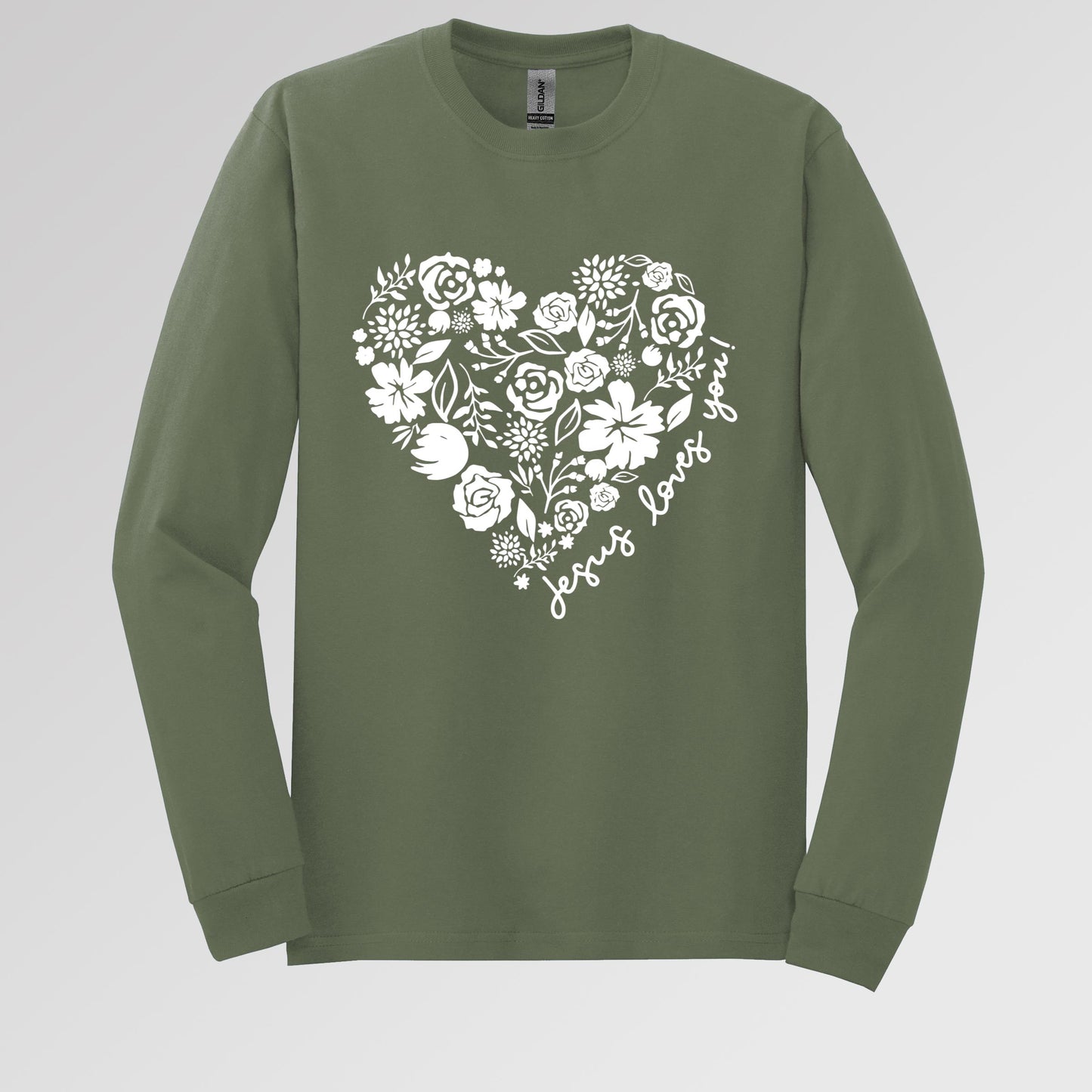 Jesus Loves You Floral