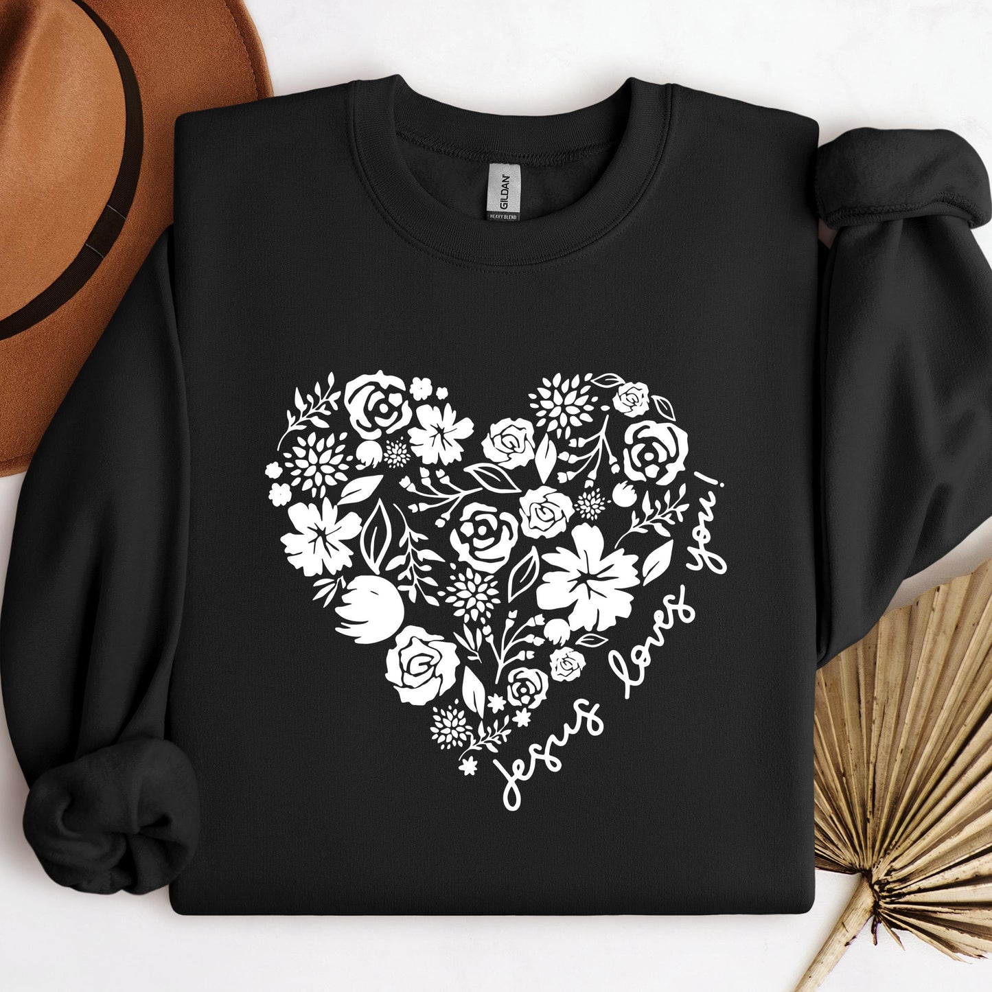 Jesus Loves You Floral