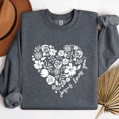 Jesus Loves You Floral