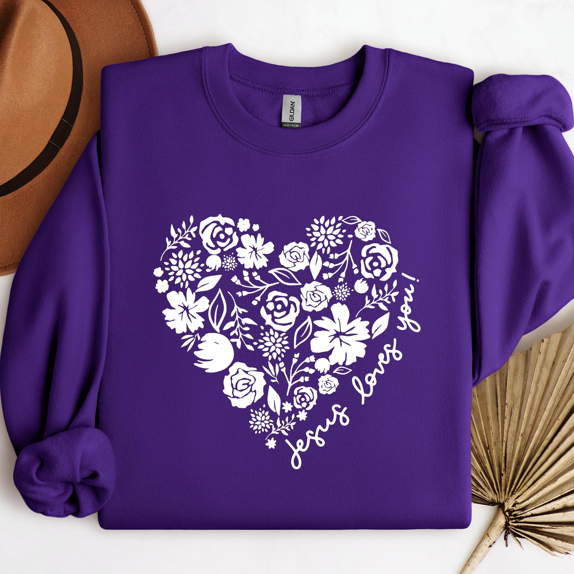 Jesus Loves You Floral