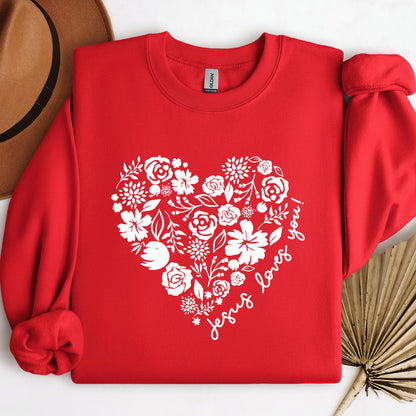 Jesus Loves You Floral