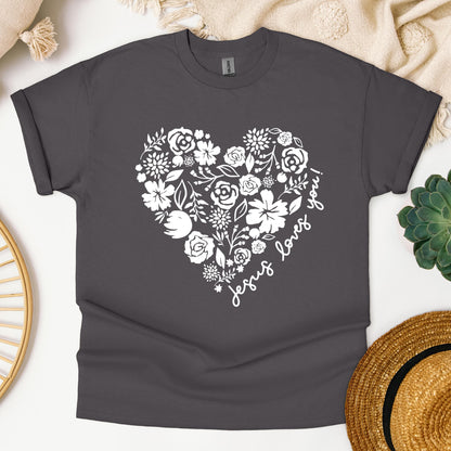 Jesus Loves You Floral
