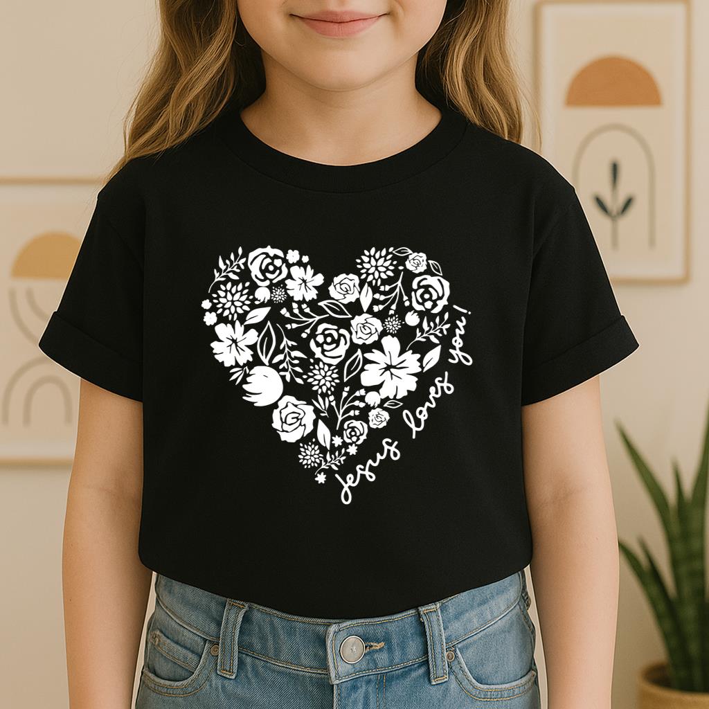 Jesus Loves You Floral