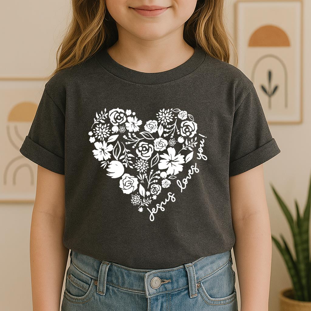 Jesus Loves You Floral