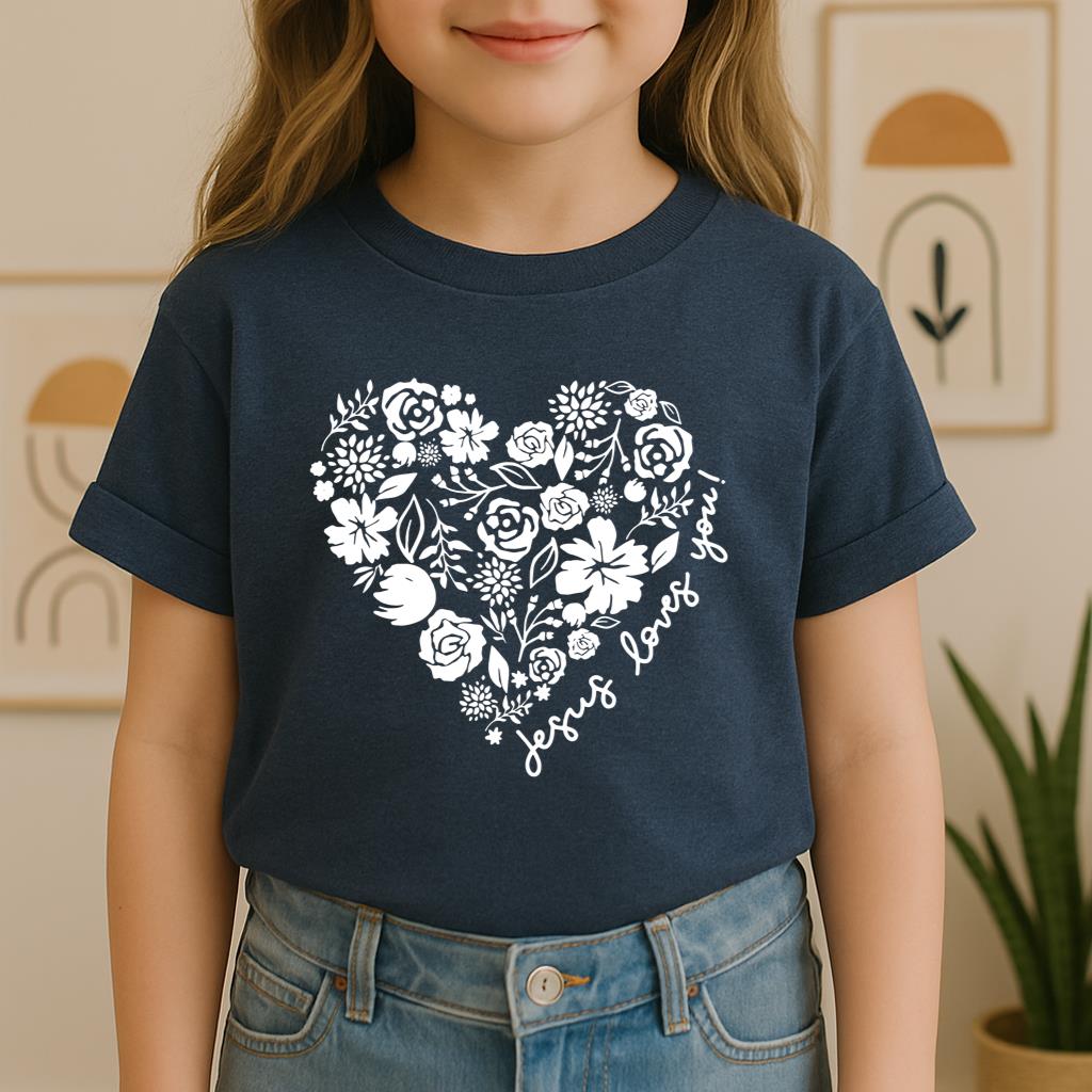 Jesus Loves You Floral