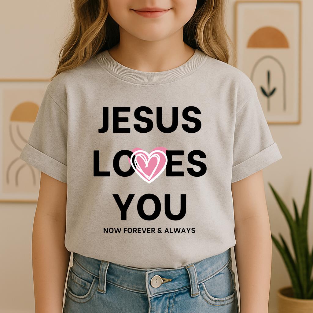 Jesus Loves You Now Forever & Always