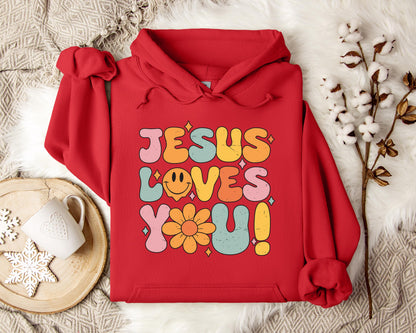 Jesus Loves You Hoodie