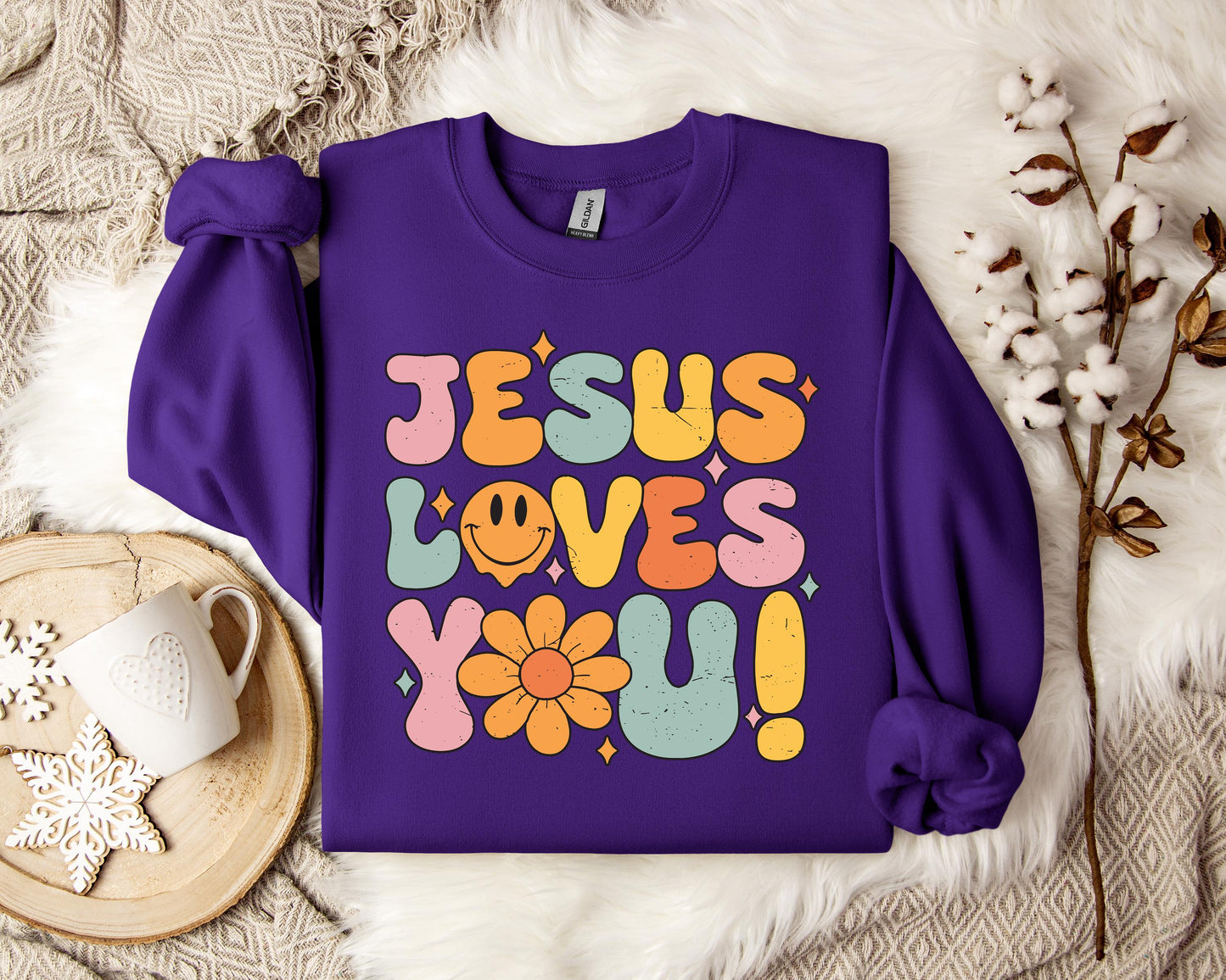 Jesus Loves You Sweatshirt