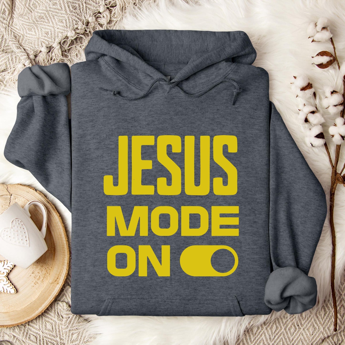 Jesus Mode On Hoodie