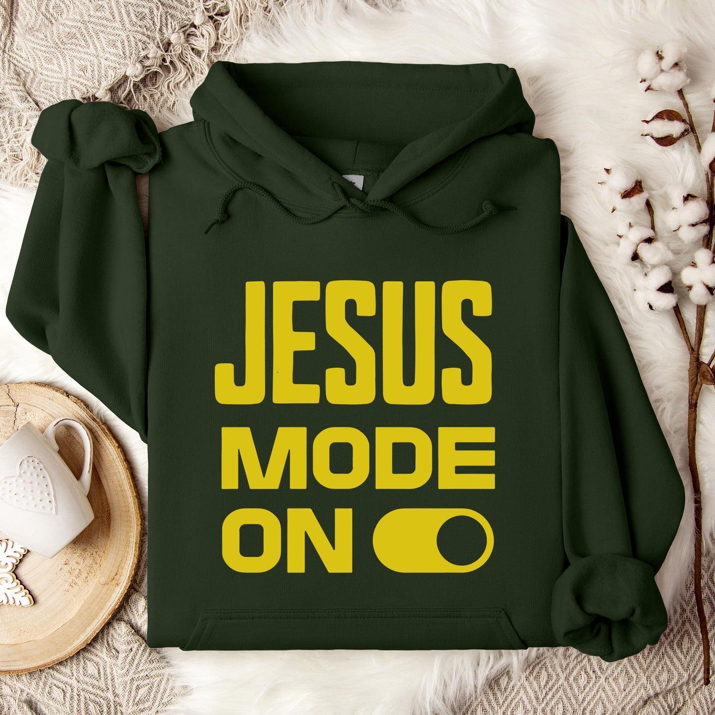 Jesus Mode On Hoodie