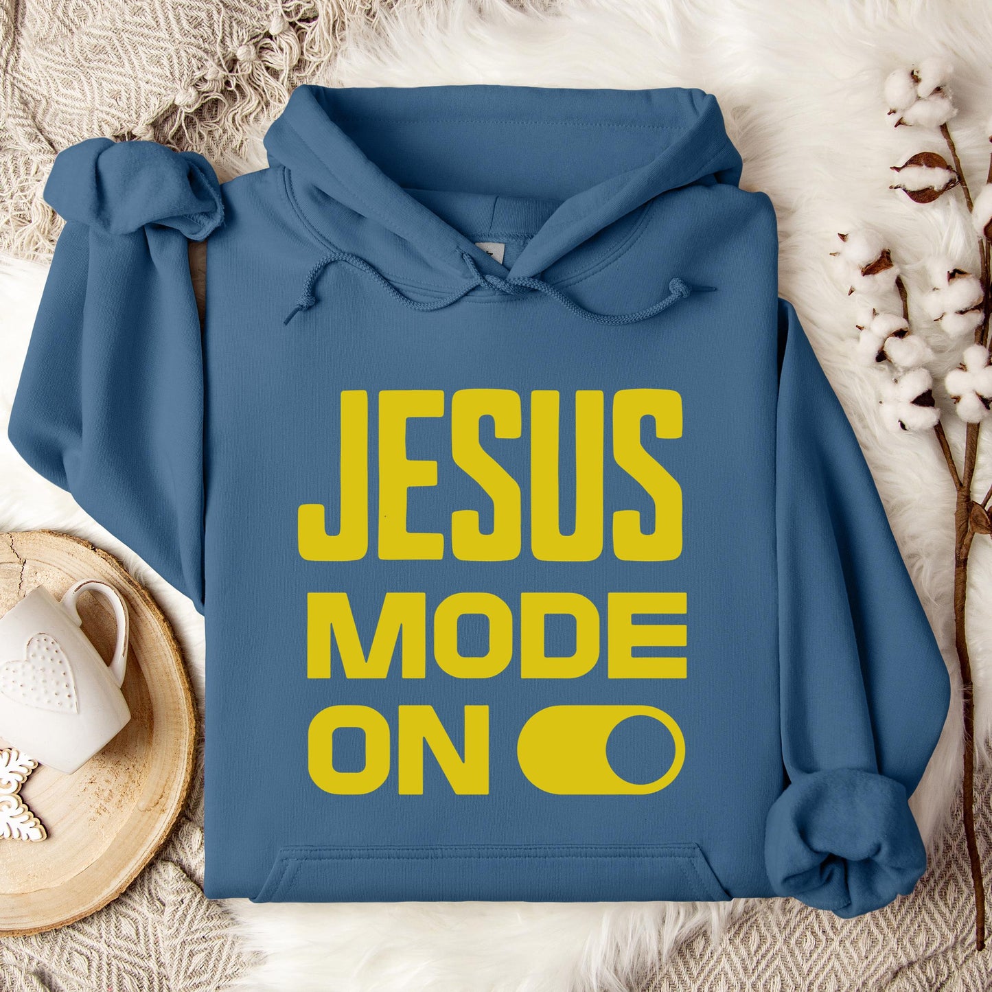 Jesus Mode On Hoodie