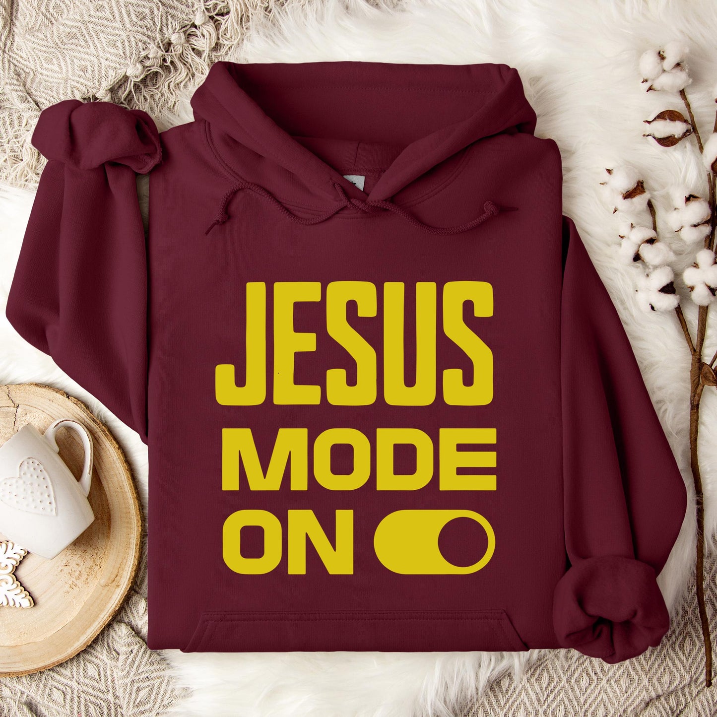 Jesus Mode On Hoodie