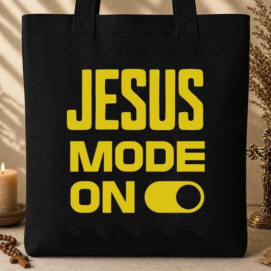Jesus Mode On Tote Bag