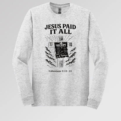 Jesus Paid It All Colossians 2.13-14