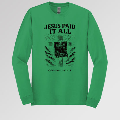 Jesus Paid It All Colossians 2.13-14