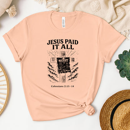 Jesus Paid It All Colossians 2.13-14