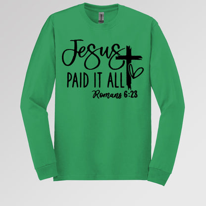 Jesus Paid It All Romans 6.23 01
