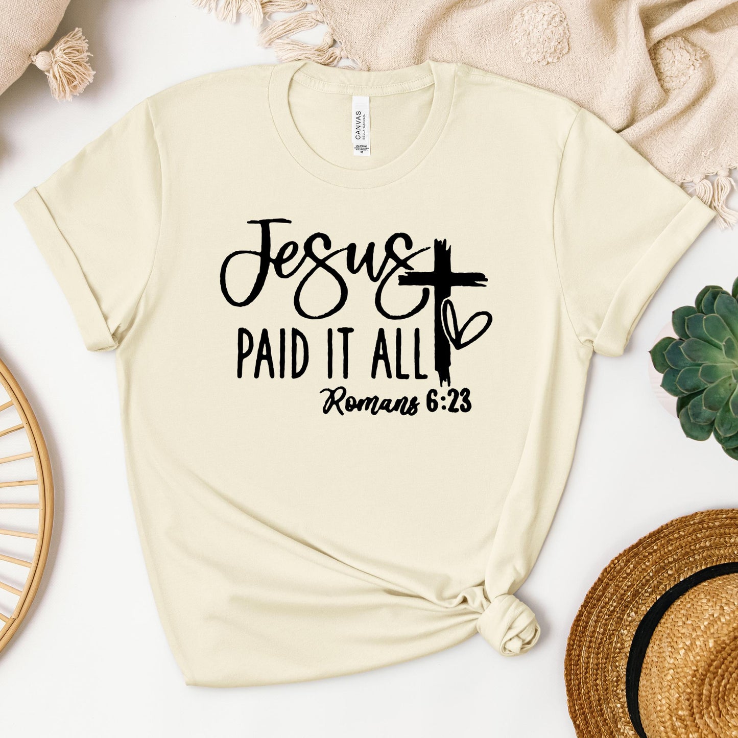 Jesus Paid It All Romans 6.23 01