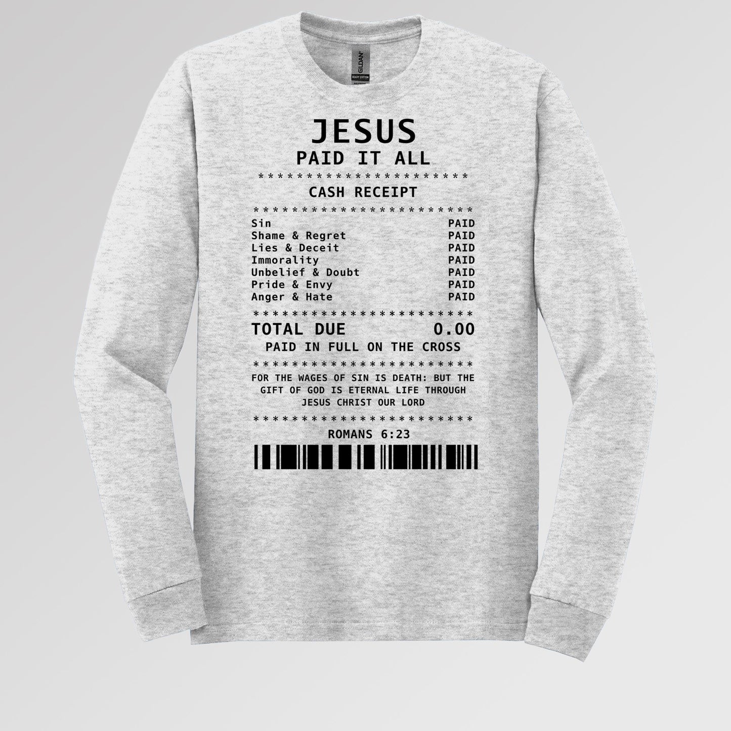 Jesus Paid It All Romans 6.23 02