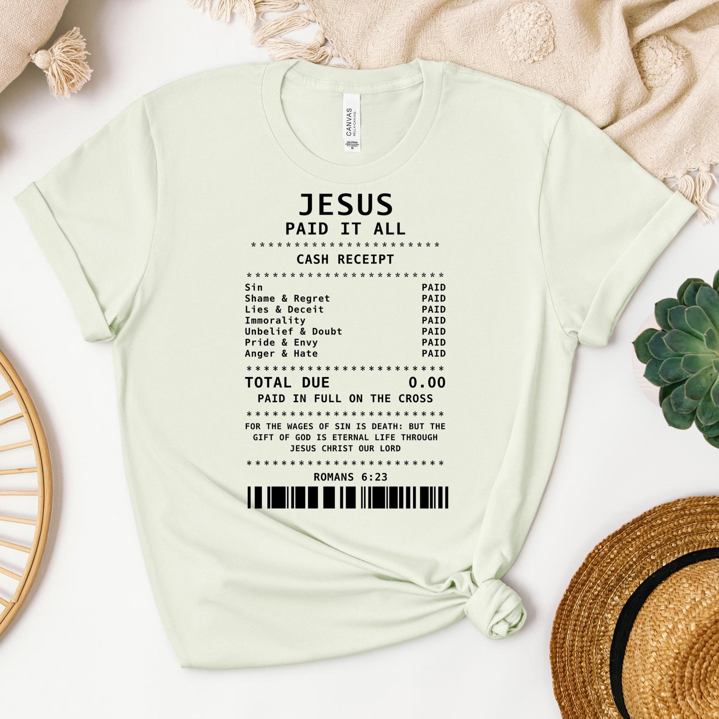 Jesus Paid It All Romans 6.23 02