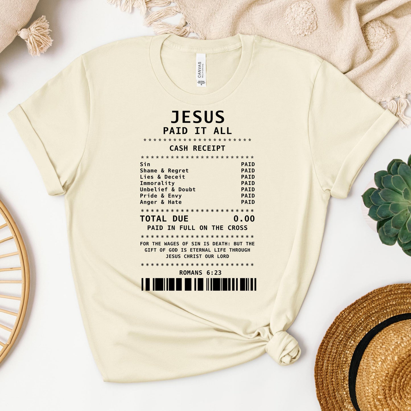 Jesus Paid It All Romans 6.23 02