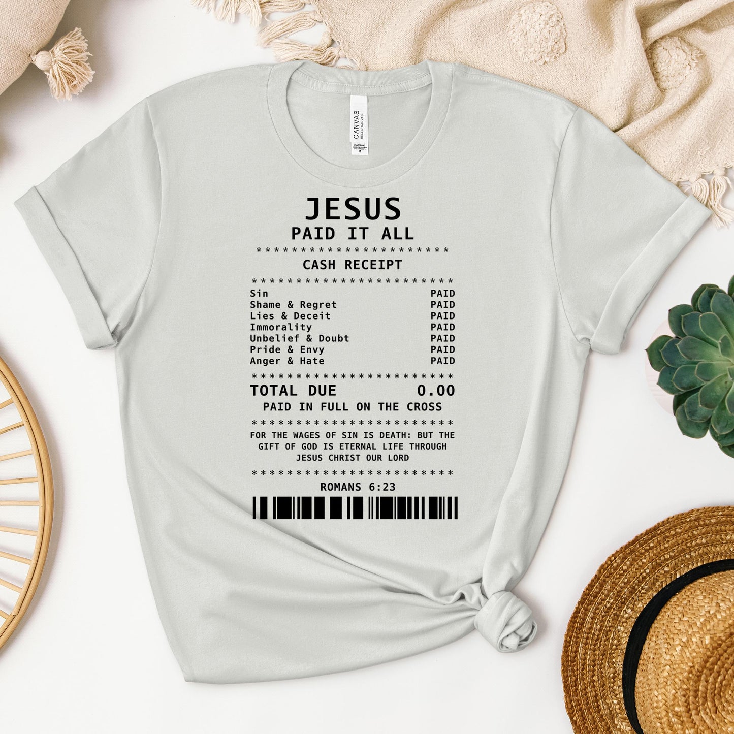 Jesus Paid It All Romans 6.23 02