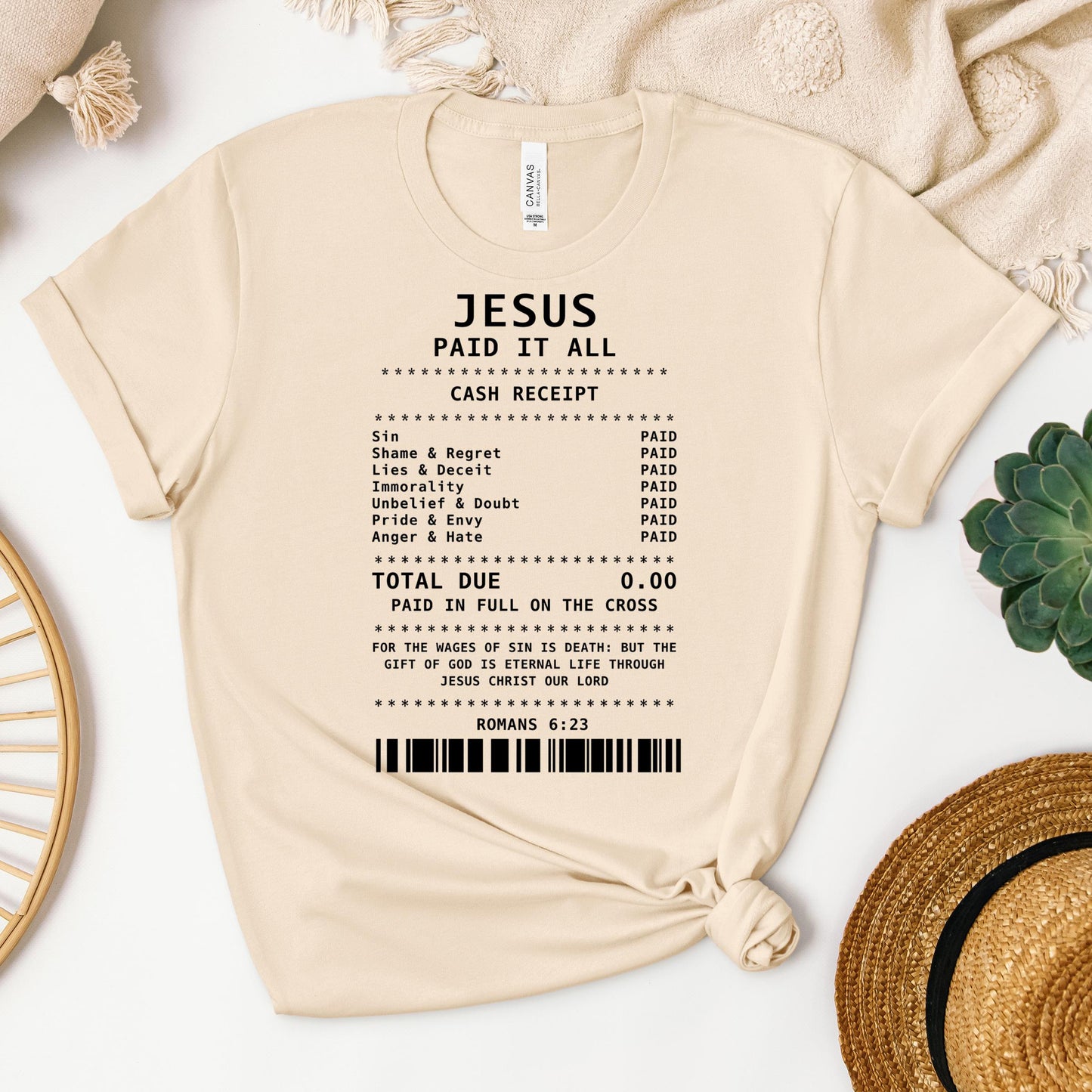 Jesus Paid It All Romans 6.23 02