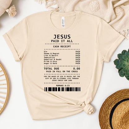 Jesus Paid It All Romans 6.23 02