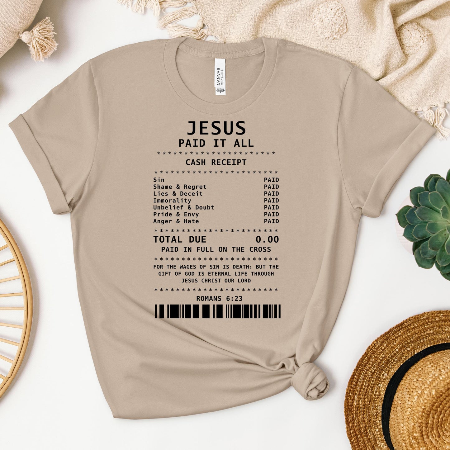 Jesus Paid It All Romans 6.23 02