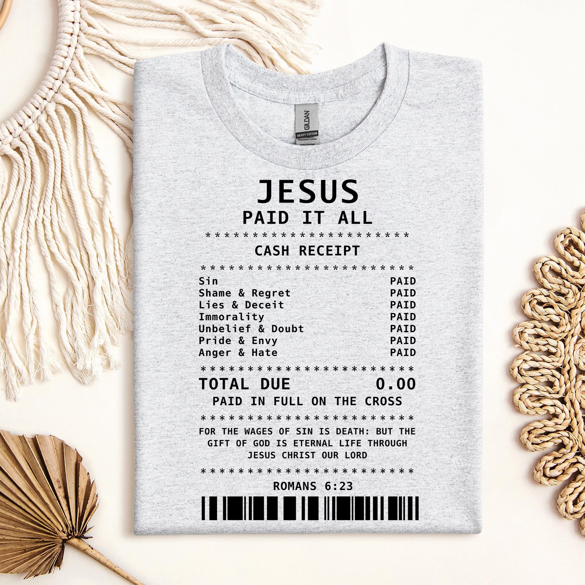 Jesus Paid It All Romans 6.23 02