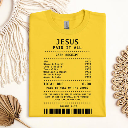 Jesus Paid It All Romans 6.23 02