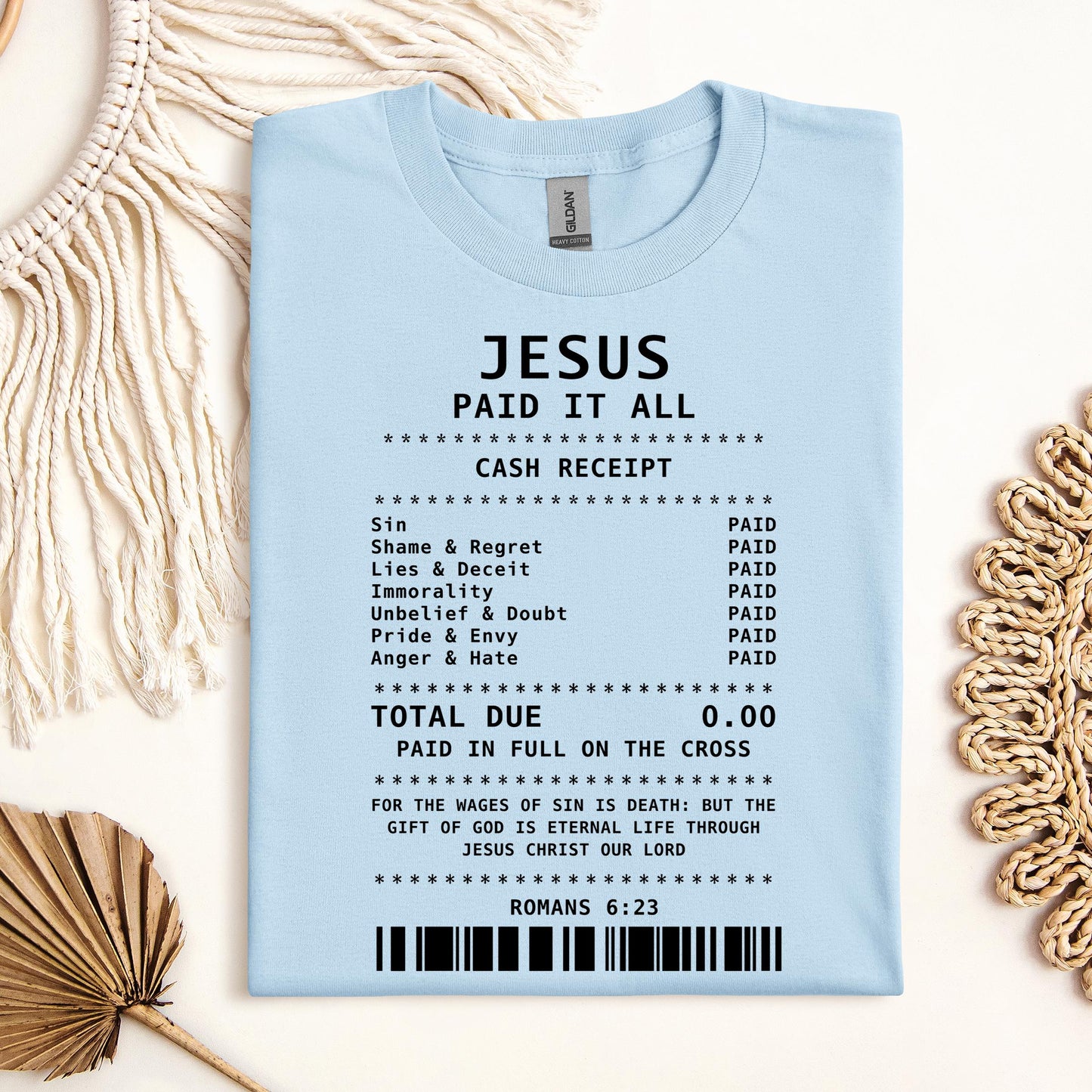 Jesus Paid It All Romans 6.23 02