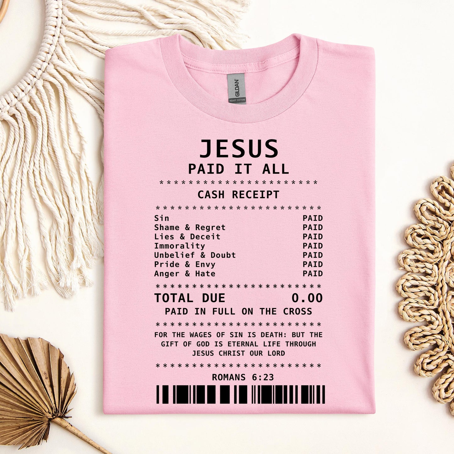 Jesus Paid It All Romans 6.23 02