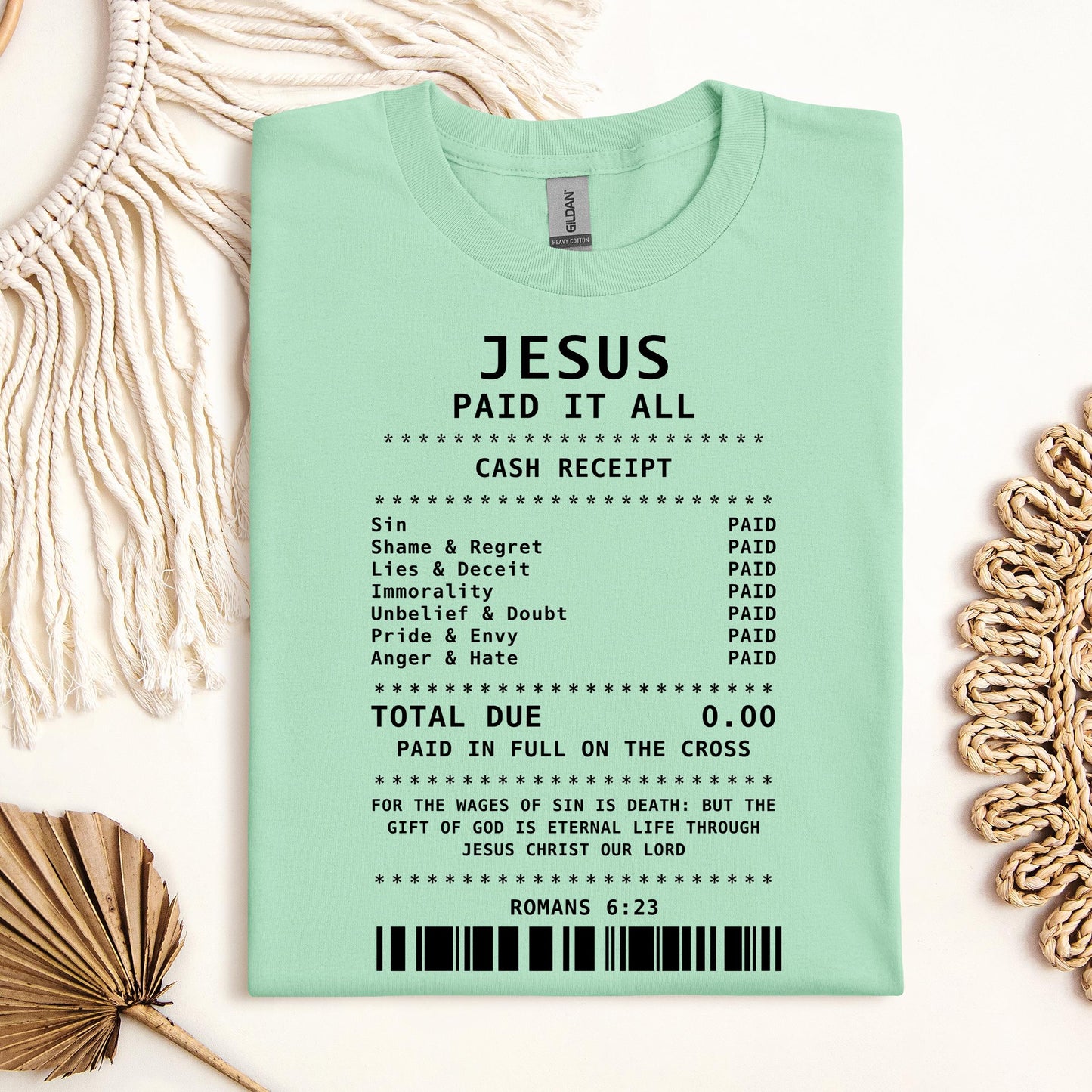 Jesus Paid It All Romans 6.23 02