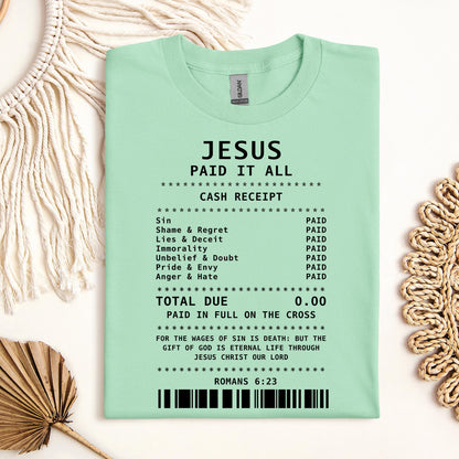 Jesus Paid It All Romans 6.23 02